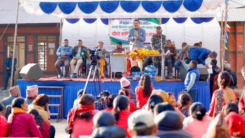 महिलाको हातमा रहेको सहकारीको भविष्य उज्जवल छ: अर्थमन्त्री डा. महत